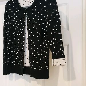 Merona Polka-dot Cardigan